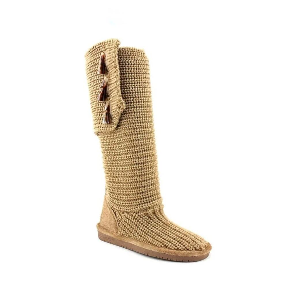 Bearpaw Tan Anastaia Boots Sz 9
